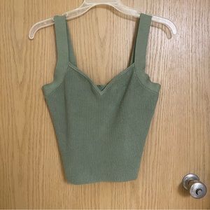 Abercrombie Ribbed Sweater Tank